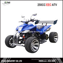 250cc с водяным охлаждением EEC Racing Quad с 12-дюймовым легкосплавным колесом полуавтоматического CVT